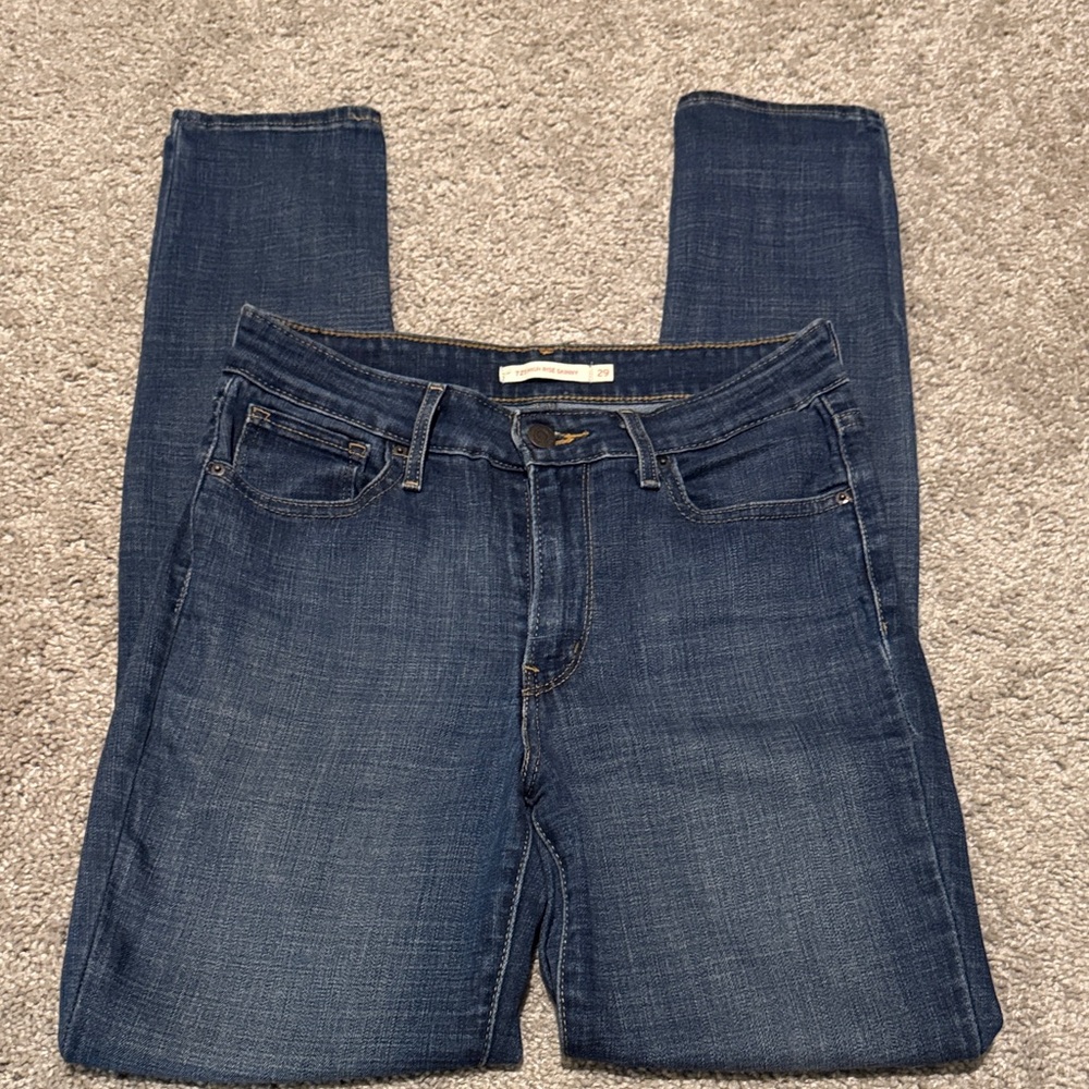 Levi's Dark Blue Skinny Jeans